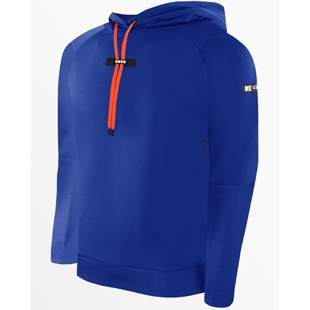 NWT Capelli Sport x MTV Mens Elevate Hoodie Royal Blue Size S Oversized Pullover